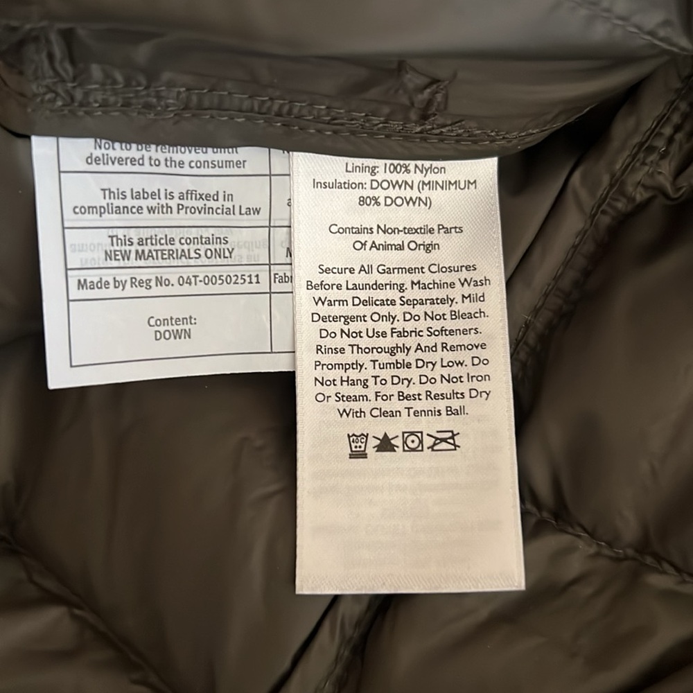 NWOT Eddie Bauer Camouflage Green Parka Packable and lightweight Size XS - Picture 6 of 16